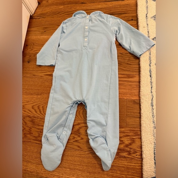 Smocked Threads by Cecil and Lou Light Blue Jumper size 18M - Picture 6 of 8